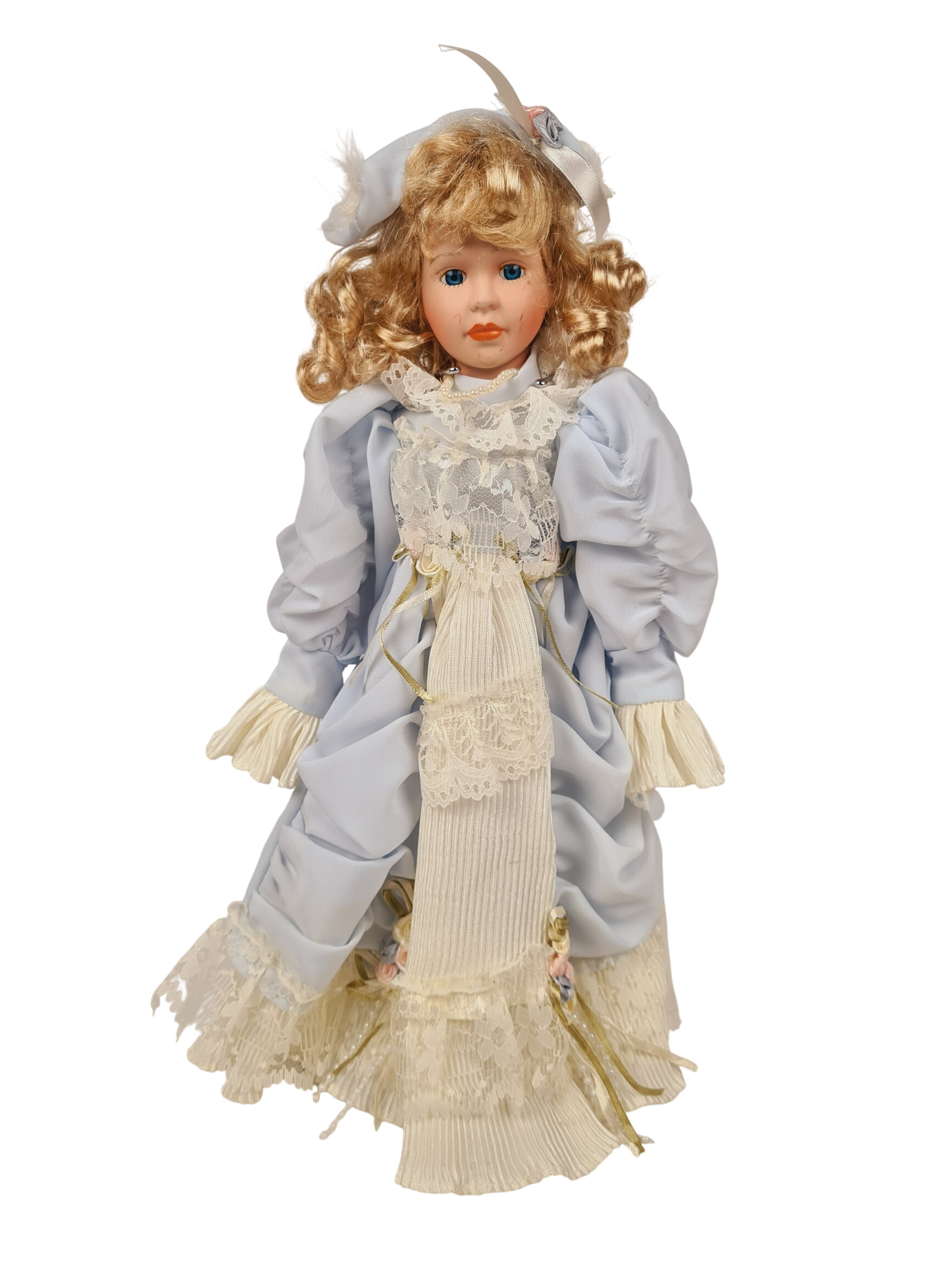 Poupée - Poupée de collection en porcelaine - 40 cm Bon état -  reconditionné disponible sur Label Emmaüs